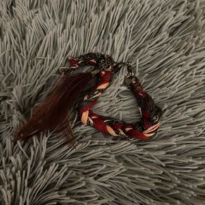 Feather bracelet